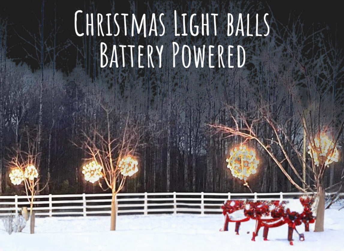 Handmade Fairy Battery Powered Light Balls